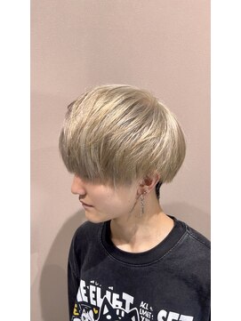 リット(lit.) ホワイトブロンド ブリーチ2回 トナー マッシュ