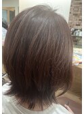 BREK/20代30代40代大人ヘア/髪質改善/斜めバング/デザインカラー