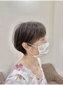 上品ショートボブ.