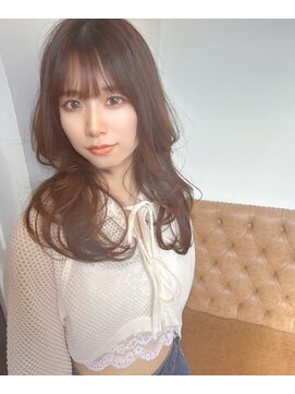 リシェル(RICHEL) 秋ヘア セミロングヘア 簡単スタイリング デジタルパーマ