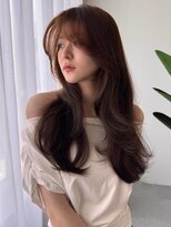 SOYON 名駅2号店【ソヨン】【11月下旬オープン(予定)】 《SOYON》抜け感 キャラメルブラウン 似合わせレイヤー