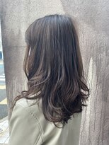 ロンド(Le Rond)&nbsp;ミディアムレイヤーカット/ブルーブラック/チャコールグレー