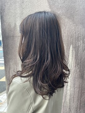 ロンド(Le Rond) ミディアムレイヤーカット/ブルーブラック/チャコールグレー