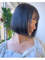 イエナ 渋谷(IENA)&nbsp;デザインカラーケアブリーチダブルカラーネイビーブルー