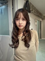 束&nbsp;ライトニングダブルカラーでつくる透明感ベージュ