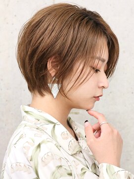 ノア 奈良駅前店(NoA) ショートヘア　丸みショート　ショートボブ　奈良県　田村梨乃