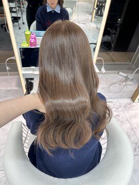 ロンドルピナス 小倉(Lond Lupinus) 黒髪カタログ/オリーブグレー/ココアベージュ/小顔に見せるヘア