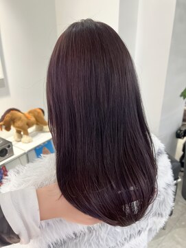 ソピ バイ インビテーション(sopi by invitation) ラベンダーブラック　ラベンダーカラー　プラムブラウン