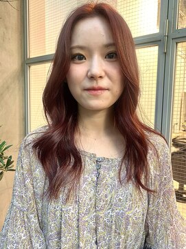 フィルムス 田町芝浦(FILMS) 黒髪/クラゲヘアー/小顔/ココアベージュ/田町/オレンジカラー