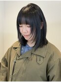 顔まわりレイヤーカット