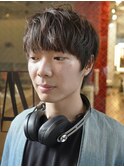 メンズスタイル「ナチュラルマッシュショート」