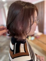 メロメロウ(Melo mellow)&nbsp;さりげない可愛さ◎インナーピンクブラウン