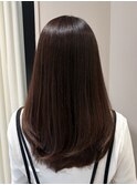 ツヤを味方に♪酸性ストレート&似合わせカット30代|40代|50代