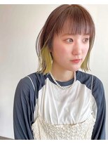 ソメルン 秋葉原 秋葉原で叶えるオリーブインナーカラー