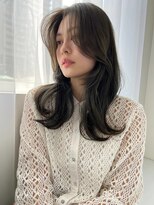 ソヨン 今池(SOYON)&nbsp;フェイスレイヤー　抜け感暗髪ロング