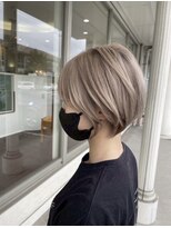デュールウェスト(Duul West)&nbsp;ハイトーンミルクティー×スッキリショートスタイル