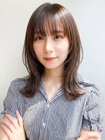 ブロッサム 東武練馬店(Blossom) 小顔くびれヘア◎アッシュベージュ×韓国風ミディアムレイヤー