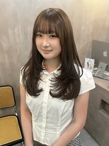 ユッカ 京橋(YUCCA)&nbsp;【YUCCA】ヘーゼルベージュワンホンレイヤーロングヘア