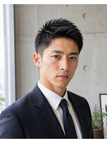 MEN's Baguz MEN'Sカット/ MEN'Sパーマ/ MEN'Sカラー 大人の清潔感を引き立てる爽やか好印象ビジネスショートヘア定番
