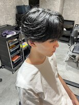 メンズサロン アネロ 名駅(Men's salon anhelo)&nbsp;シースルーマッシュ×フェザーパーマ×ニュアンスパーマ