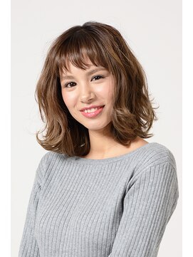 アース 上野店(HAIR&MAKE EARTH) 外国人風くびれミディ【EARTH上野】