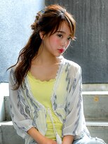 テトテ 三宮店(Tetote)&nbsp;【tetote】#ヘアアレンジ#大人かわいい#斜めバング