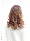 黒髪/クラゲヘアー/オリーブグレー/小顔/ココアベージュ
