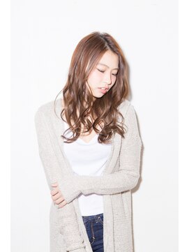 美容室ふつき 【美容室ふつき】☆無造作カールベージュセミロング☆