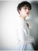 洗練大人女子♪黒髪小顔マニッシュショートw越谷20代30代40代