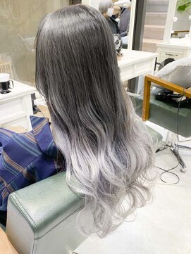 デイズ(days) アッシュグレージュグラデーションカラー☆