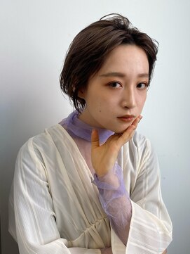 ベルクープス 天王寺店(Belle Coupes) 【ベルクープス天王寺】橋口大　センター分けショート