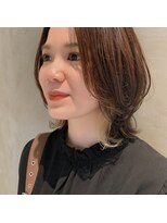 コレット(COLETTE)&nbsp;レイヤーボブ　×  インナーカラー