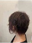 ボーイッシュショートパーマ