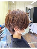 ガルボ ヘアー(garbo hair) #ショートヘア#オススメ#人気#似合わせショート#下村スタイル