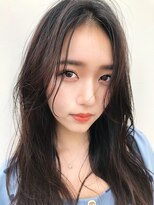 レイラバイアフロート 吉祥寺(Lila by afloat)&nbsp;黒髪ロングストレートくすみブルー【Lila by afloat】小笠原