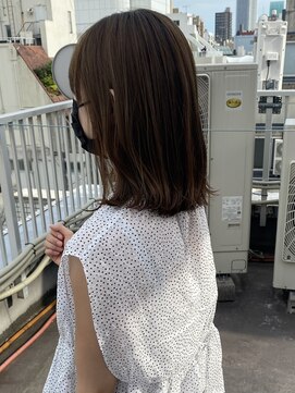 メアリー バイ メリー(marry by merry) 【立町メアリーバイメリー】☆外ハネミディアム×ベージュ☆