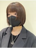 【藤沢/辻堂】姫カット/顔まわり/ボブ/切っぱなし/レイヤー
