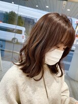 ゲリール ヘア プラス ケア(guerir hair+care) 【guerir hair + care】ブラウン × ほんのりピンク