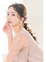 タイト編みポニー