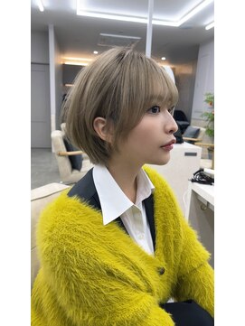 サンド 鹿児島中央(sand) @sei___sandブリーチカラー/ショート/鹿児島中央駅