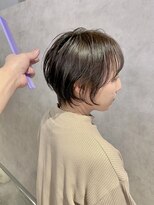 ゴウトゥデイ 渋谷MODI店(GO TODAY)&nbsp;【大人可愛い】丸みショート×ミントアッシュ