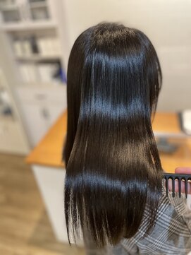 グリーンルームセカンド 結城店(GREEN ROOM. 2nd) 髪にドラマを縮毛矯正髪に