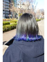 ポタム 東中野(potamu)&nbsp;多色裾カラー