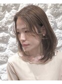 #顔周りレイヤー#ベージュ#20代30代40代50代
