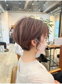 【お客様ヘア】フォルムが綺麗◎スッキリショート