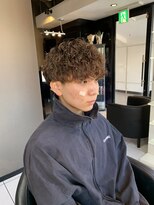 アイズ 海老名(AIZU)&nbsp;波巻きパーマ　波巻きスパイラルパーマ　プードルパーマ　眉毛