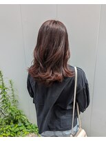 ヒカリス 東三国(HIKARIS) 笑顔溢れるレイヤーカット/暖色カラー/レッドブラウン