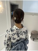 浴衣ヘア
