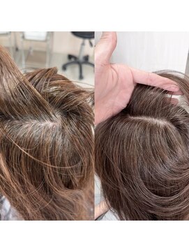 フルールデリズ(fleur de lis) 白髪ぼかしカラー