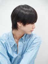 アルファ 新宿(alpha)&nbsp;サーフカール/ 刈り上げセンターパート/ブルーブラック[新宿駅]